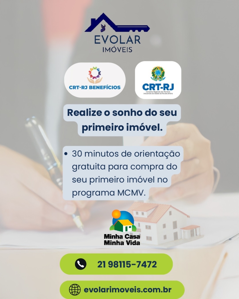 Conquiste seu Primeiro Imóvel com a Evolar Imobiliária!