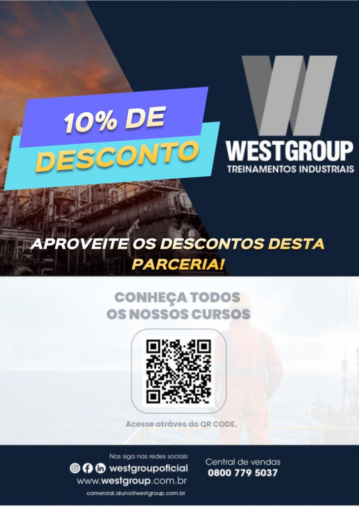 Qualificação com Desconto Especial pela West Group!