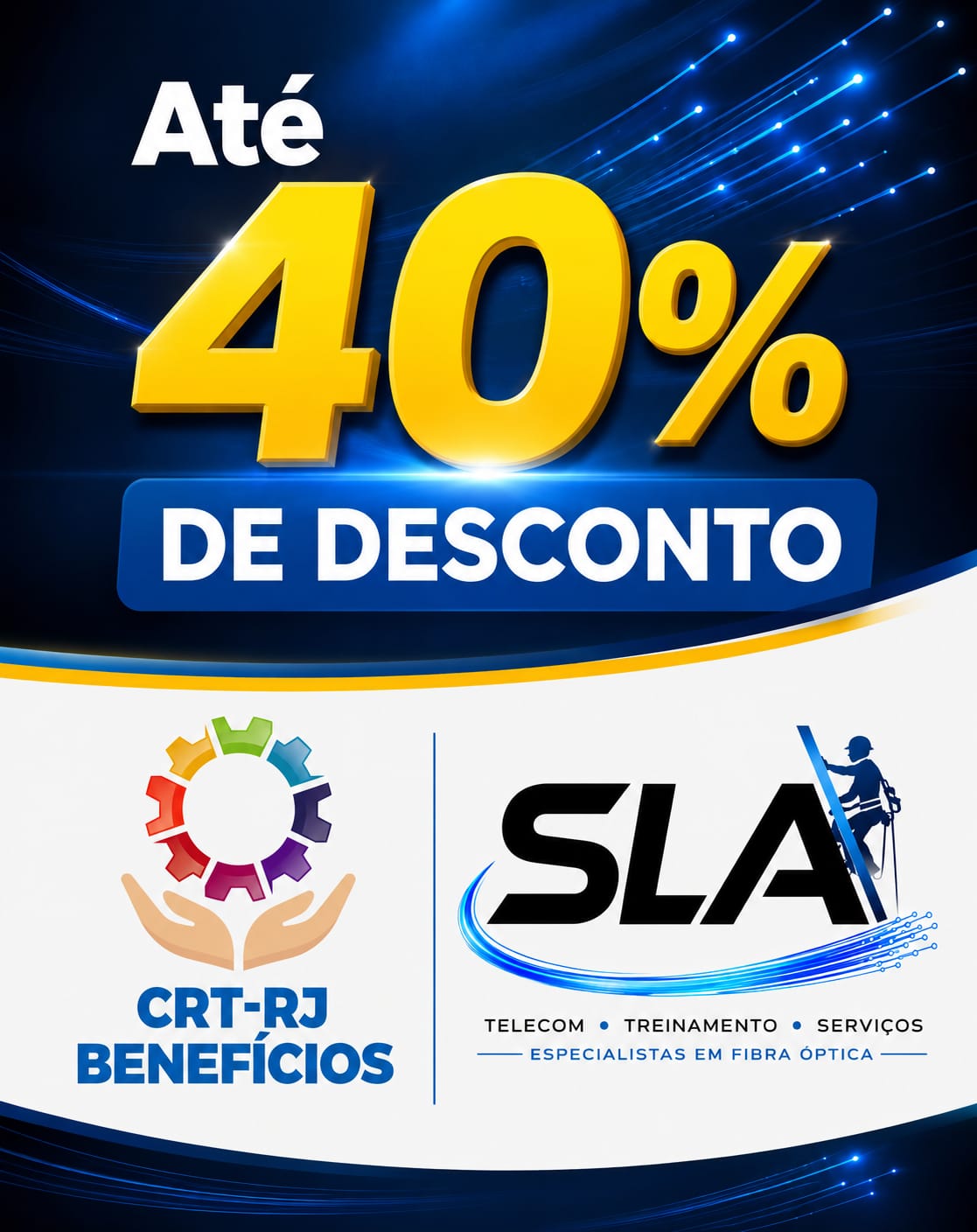 SLA - Cursos de Telecom com até 40% de desconto