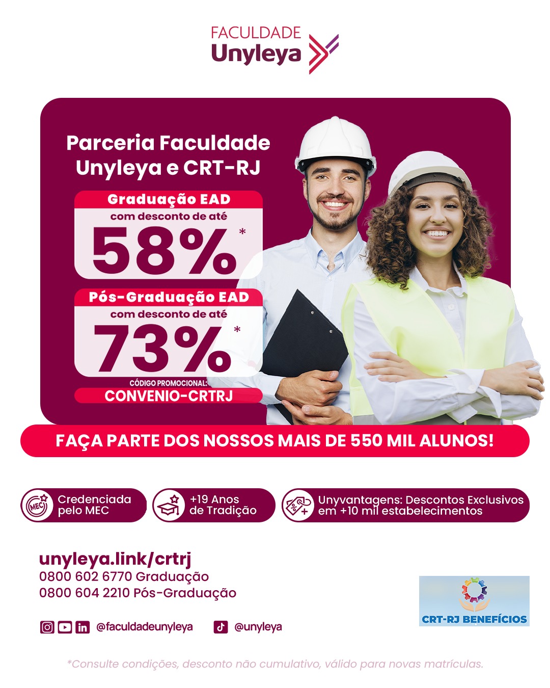 Faculdade Unyleya: invista na sua carreira com descontos exclusivos!