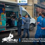 CRT-RJ Itinerante realiza atendimento na Ternium