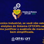 Eleições Sistema CFT/CRTs: Confira o passo a passo para justificar ausência na votação