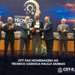 CFT faz homenagem ao técnico carioca Paulo Jarbas