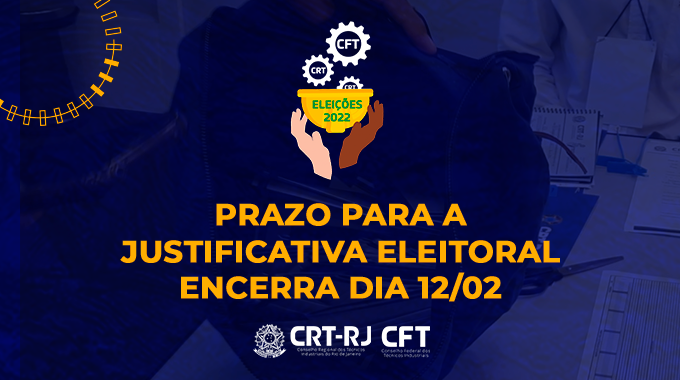 Prazo para justificativa eleitoral encerra dia 12/02