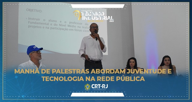 MANHÃ DE PALESTRAS ABORDAM JUVENTUDE E TECNOLOGIA NA REDE PÚBLICA