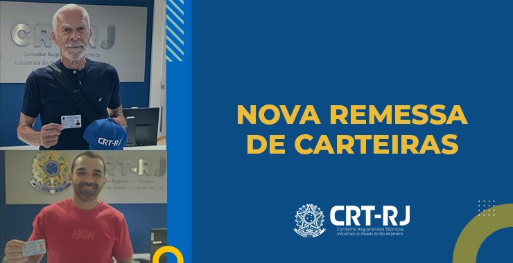 NOVA REMESSA DE CARTEIRAS