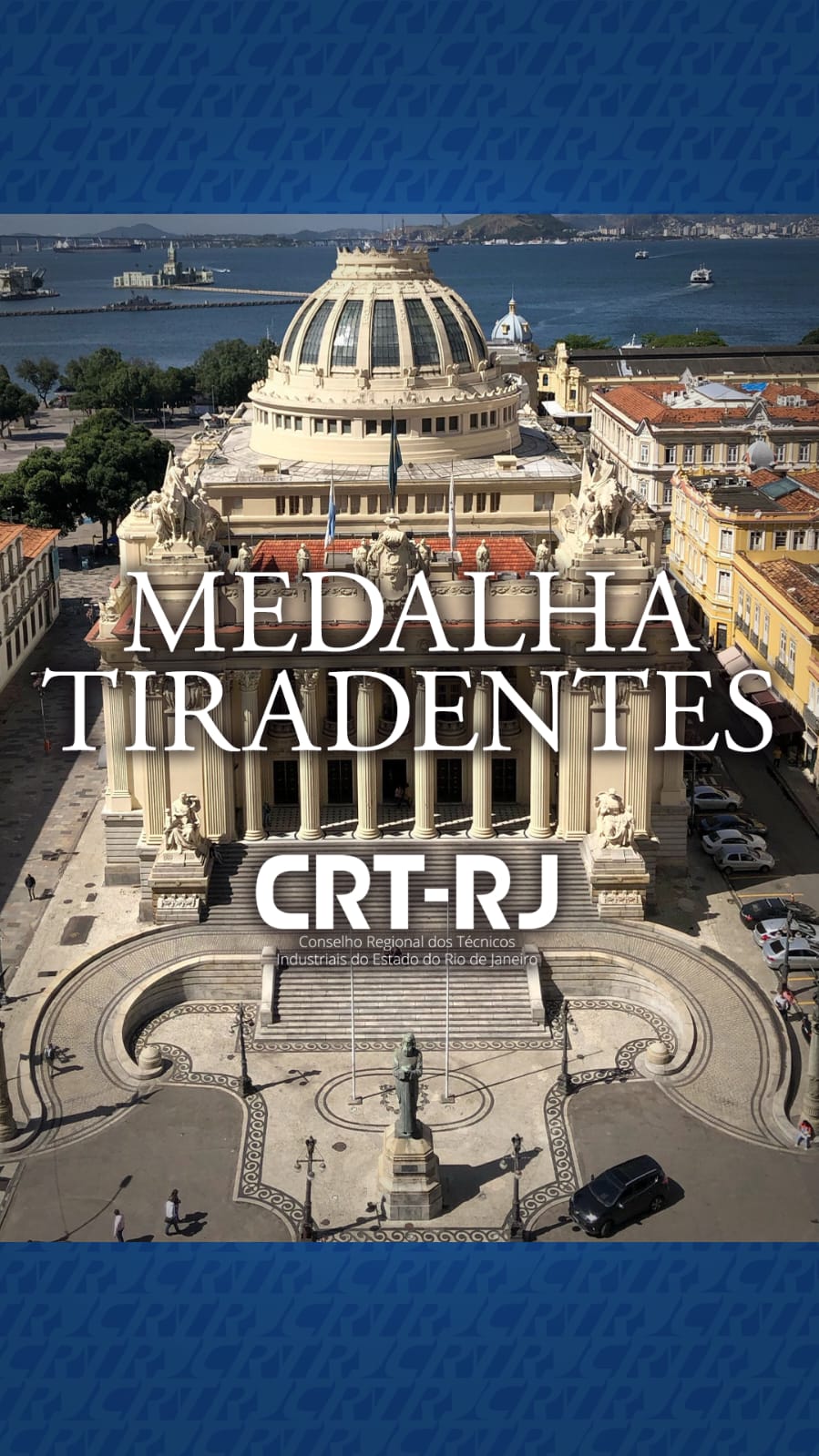 CRT-RJ homenageado com a Medalha Tiradentes