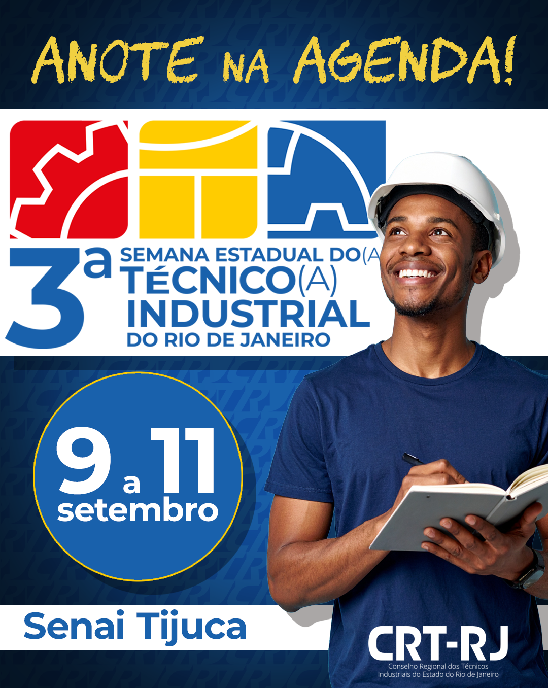 Inscrições abertas para a 3ª Semana do Técnico