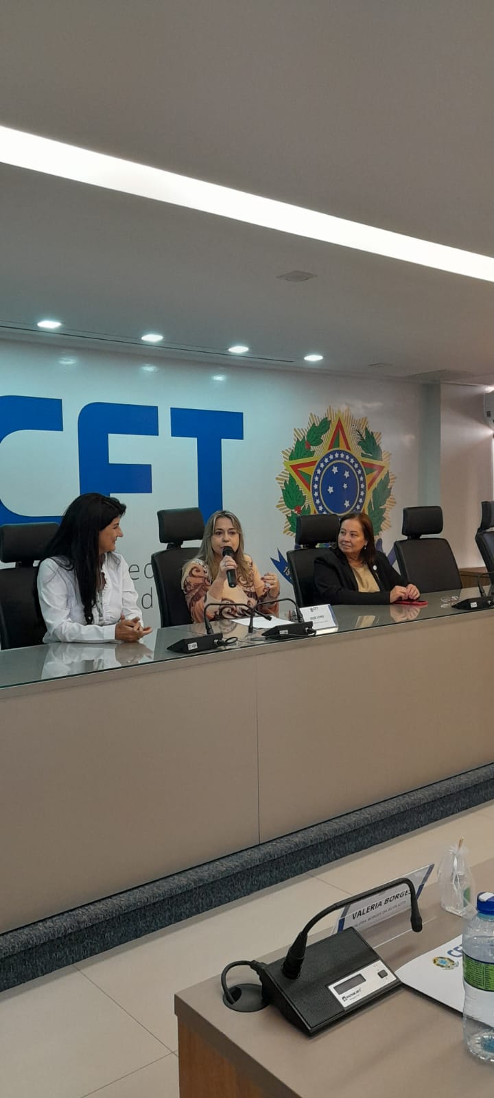 POSSE DAS INTEGRANTES DO FÓRUM DE VALORIZAÇÃO FEMININO DO SISTEMA CFT/CRTs