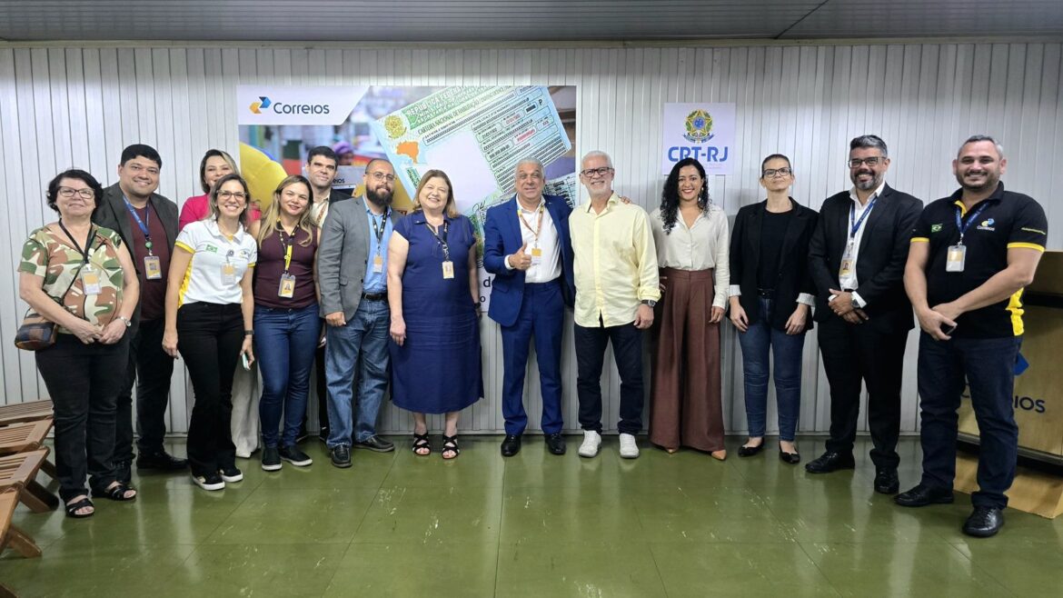 CRT-RJ participa da inauguração do novo Espaço Logístico dos Correios