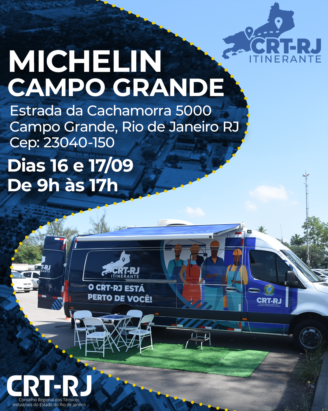 CRT Itinerante na Michelin de Campo Grande