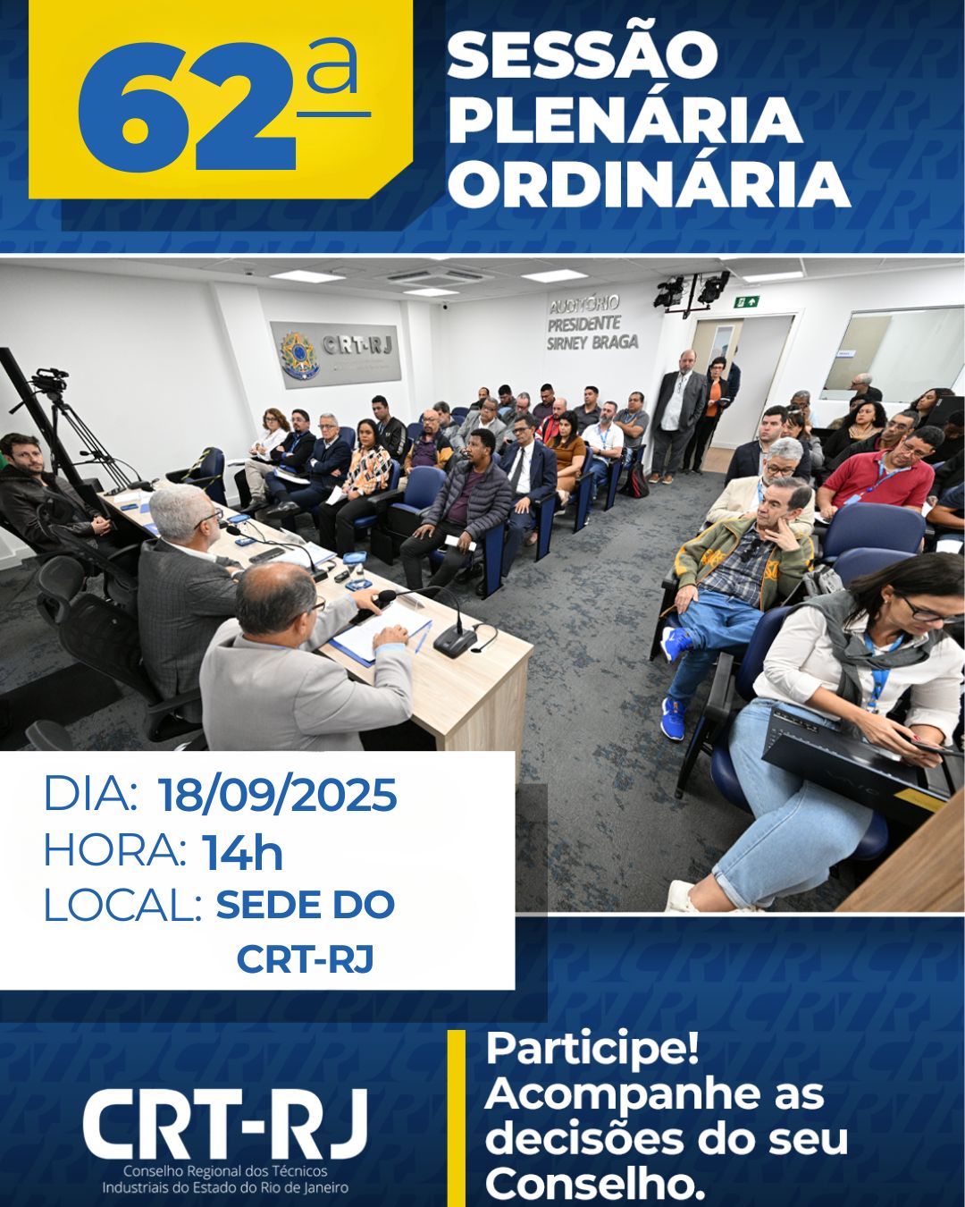 62ª Sessão Plenária Ordinária