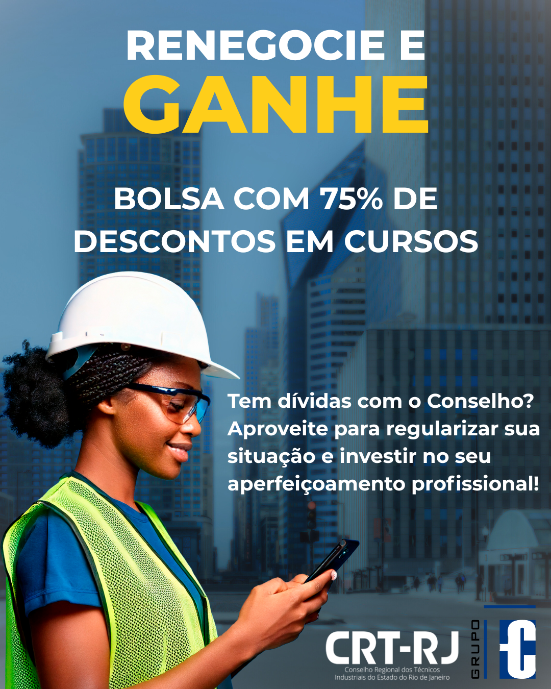 Renegocie e Ganhe! Atualize sua carreira com até 75% OFF em cursos